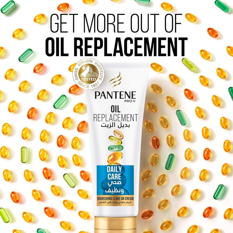 Pantene Pro V Daily Care Oil Replacement For All Hair Types, Leave In Conditioner, 275ml - Image 3